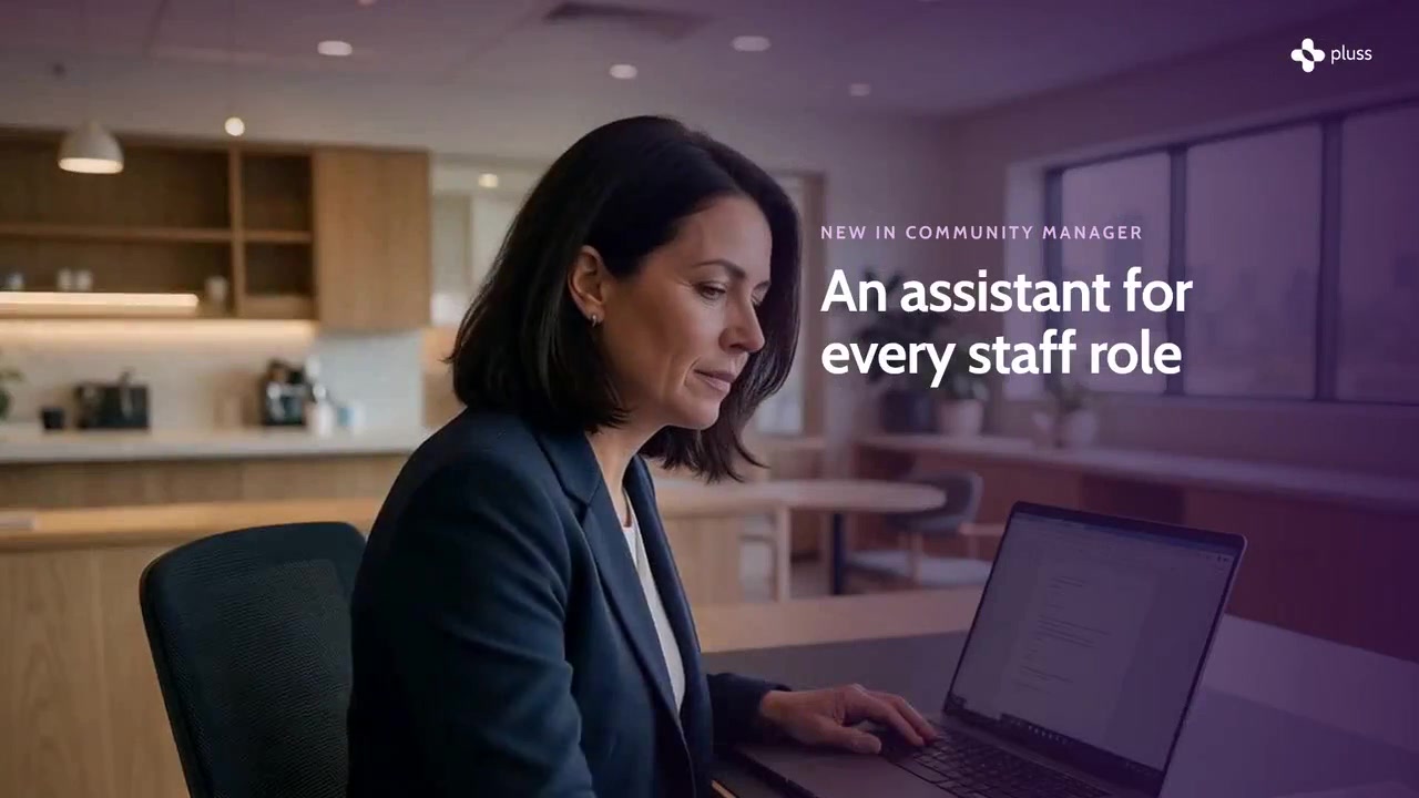 The Community Manager Assistant at head office, 2 minute video